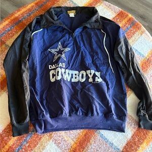 Dallas Cowboys Blue and Black Pullover